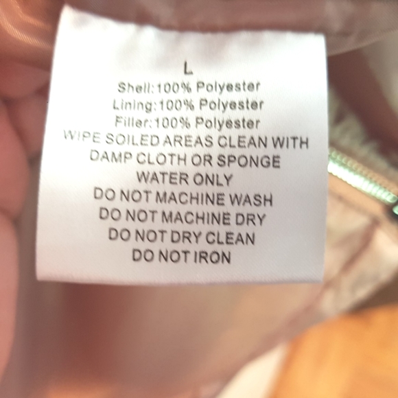 NEW Pink winter puffer jacket coat - Picture 7 of 8